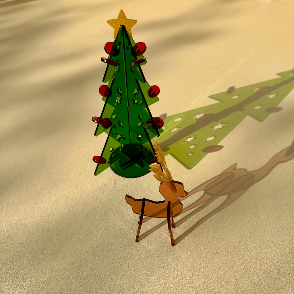 Christmas Tree & Deer