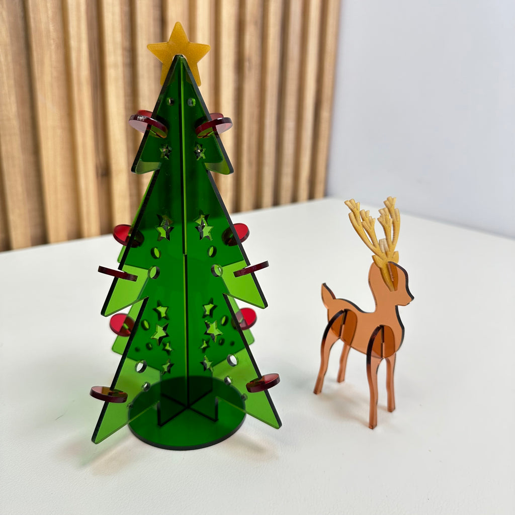 Christmas Tree & Deer