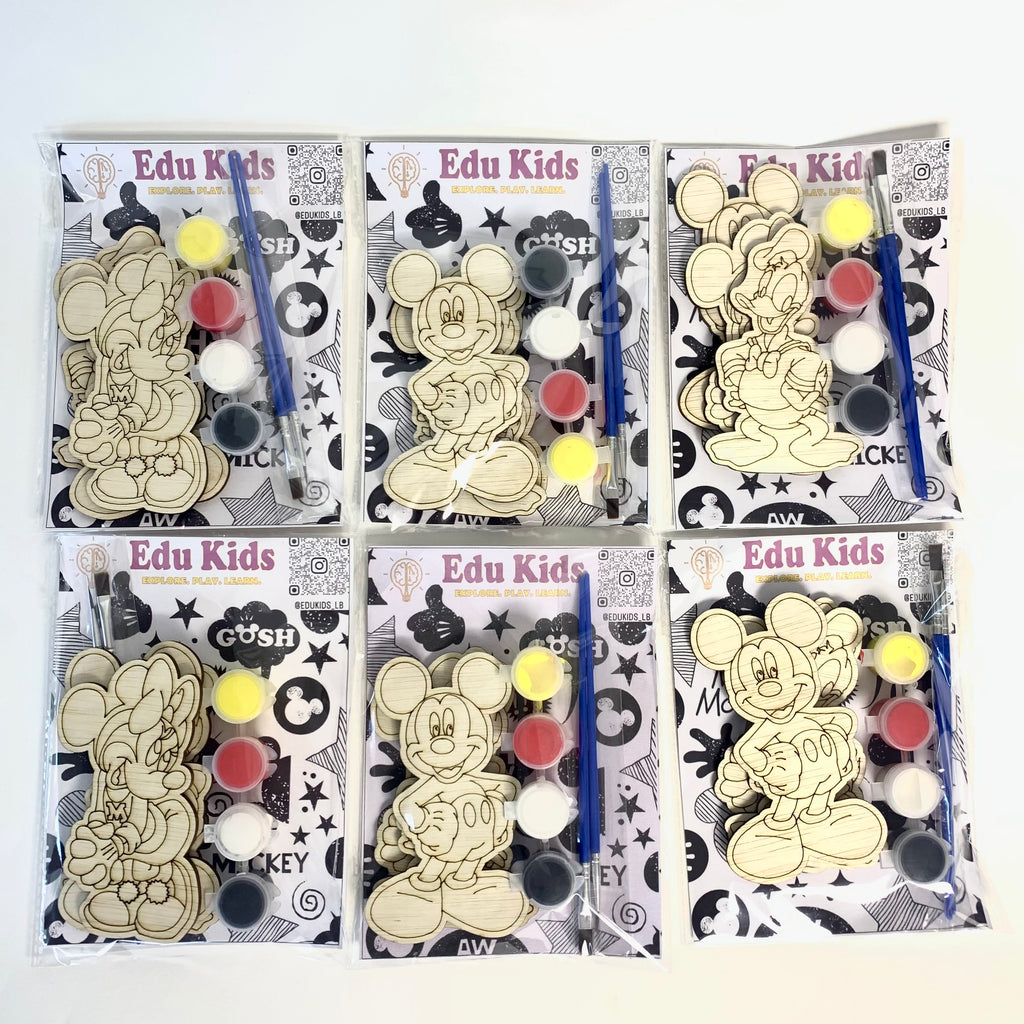 Wooden Paint Kit