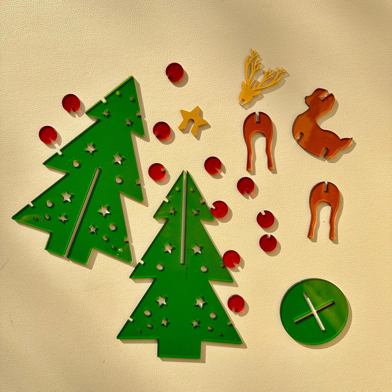 Christmas Tree & Deer