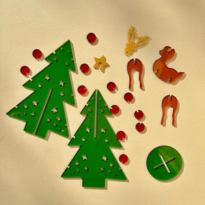 Christmas Tree & Deer