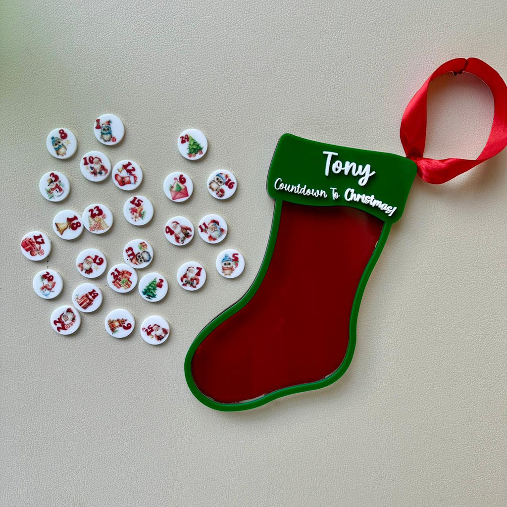 Christmas socks countdown