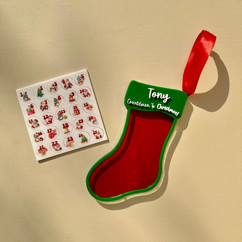 Christmas socks countdown