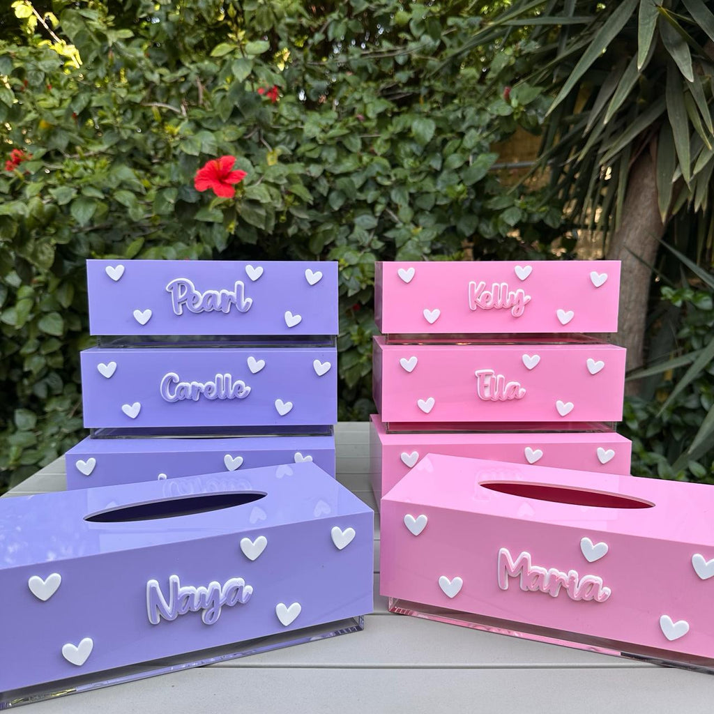 Customized Tissue Box