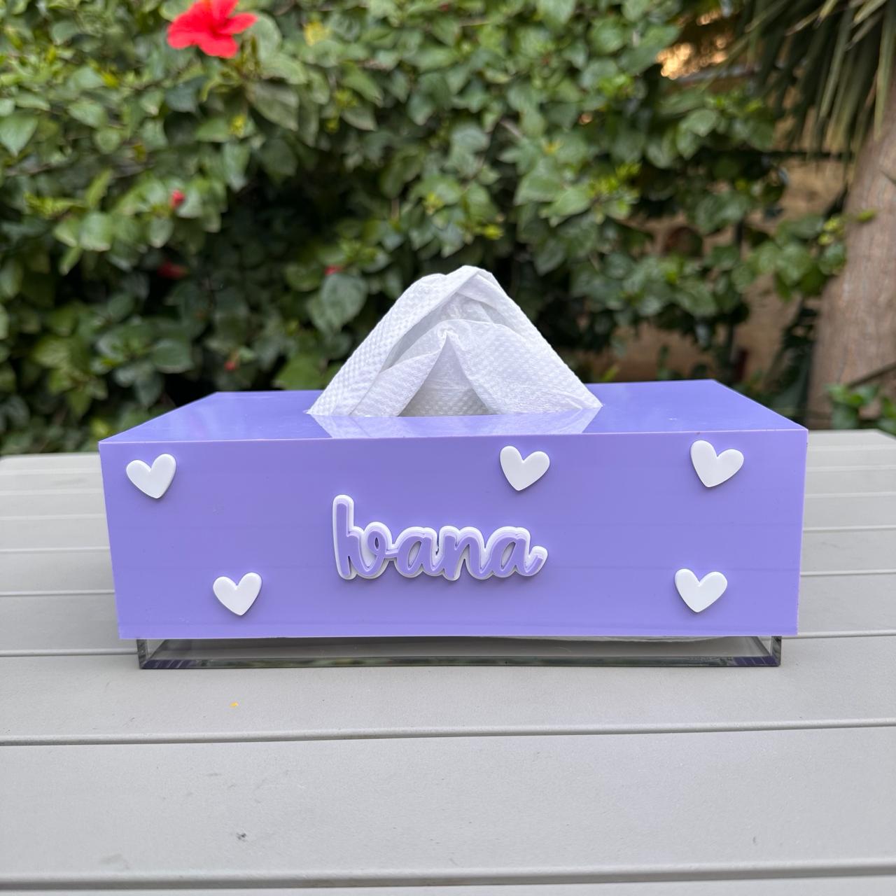 Customized Tissue Box