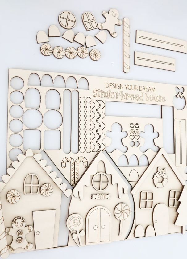 Interchangeable Gingerbread House