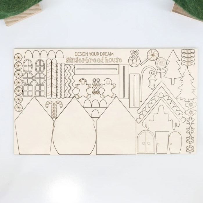 Interchangeable Gingerbread House