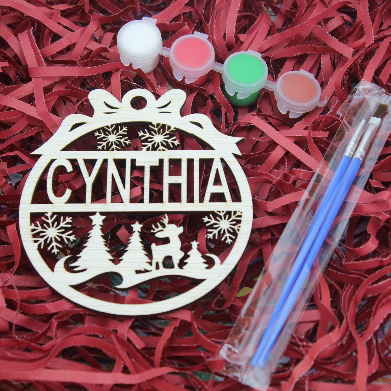 Christmas Name Ornament