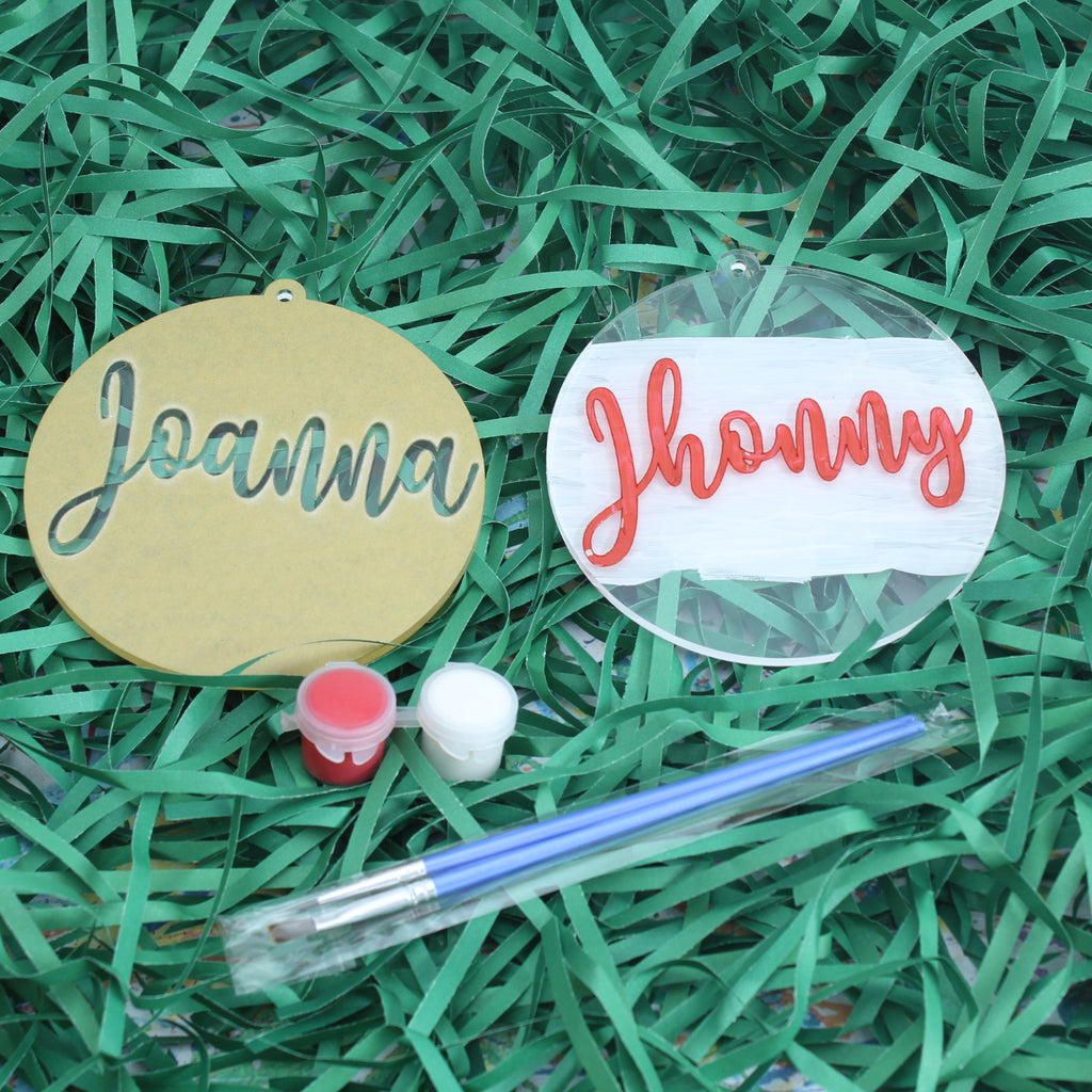 Christmas Plexiglass Ornament